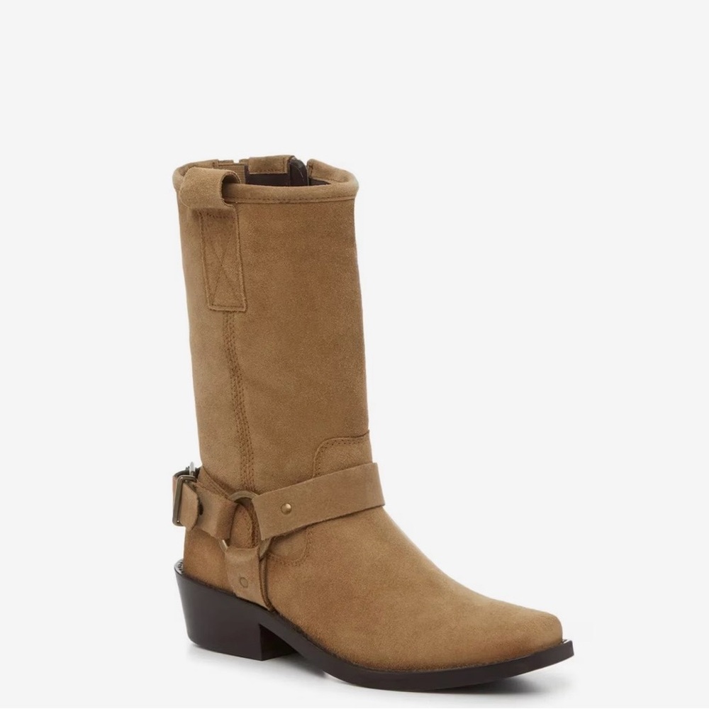 Crown Vintage Tan Heeled Boots